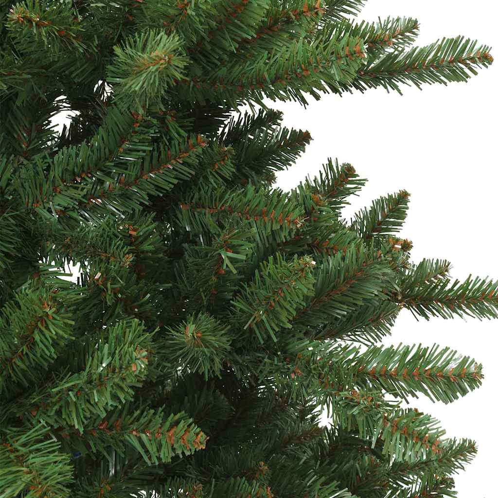 Kunstig sammensatt juletre with LEDs med stativ 150cm PVC