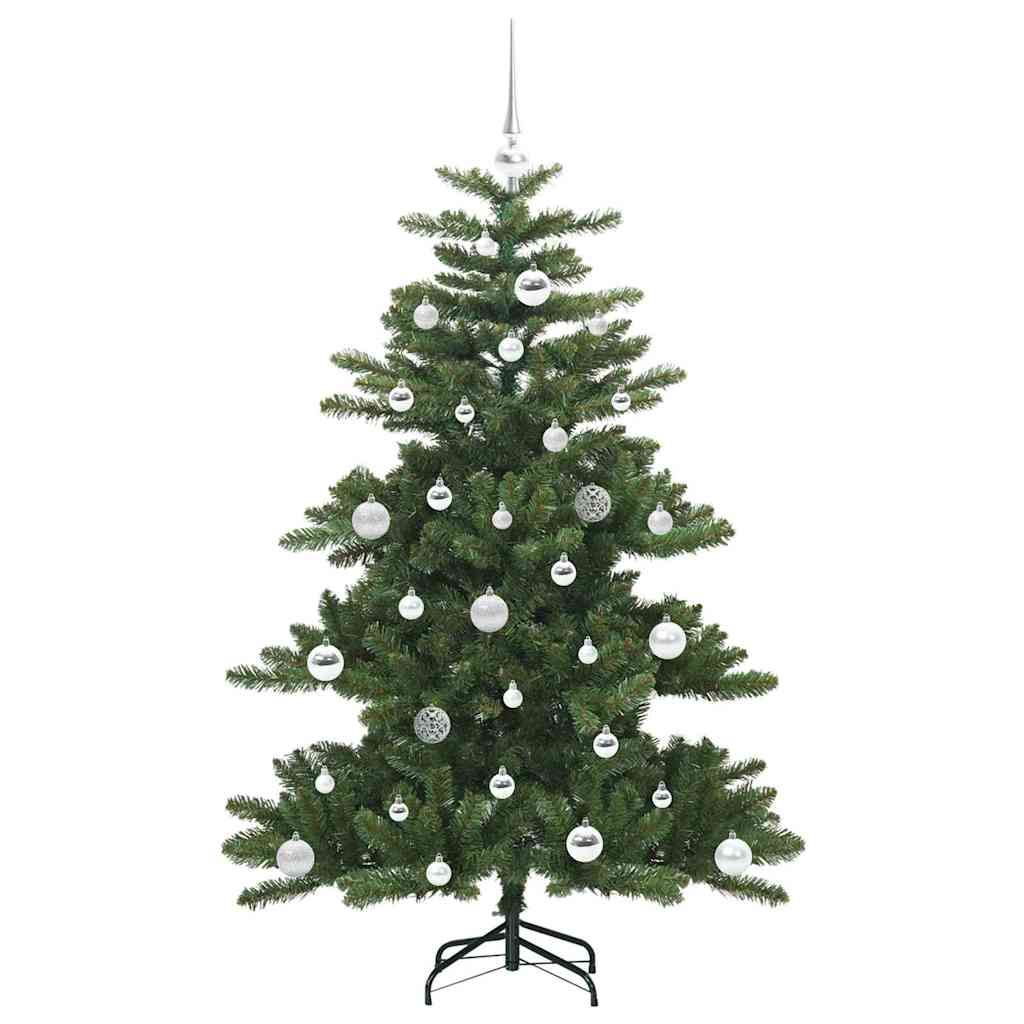 Kunstig sammensatt juletre with LEDs med stativ 150cm PVC