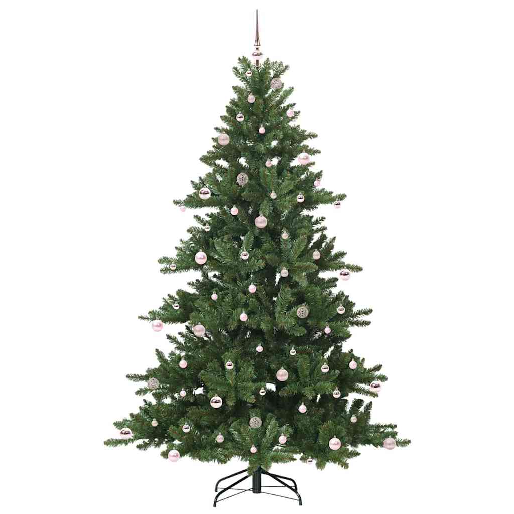 Kunstig sammensatt juletre with LEDs med stativ 240cm PVC