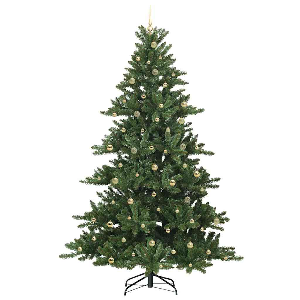 Kunstig sammensatt juletre with LEDs med stativ 240cm PVC