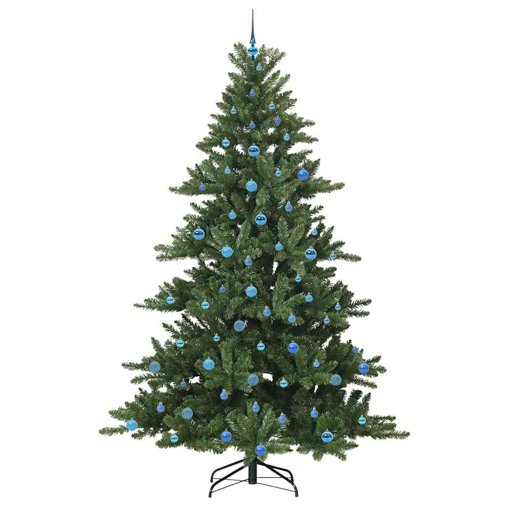 Kunstig sammensatt juletre with LEDs med stativ 240cm PVC