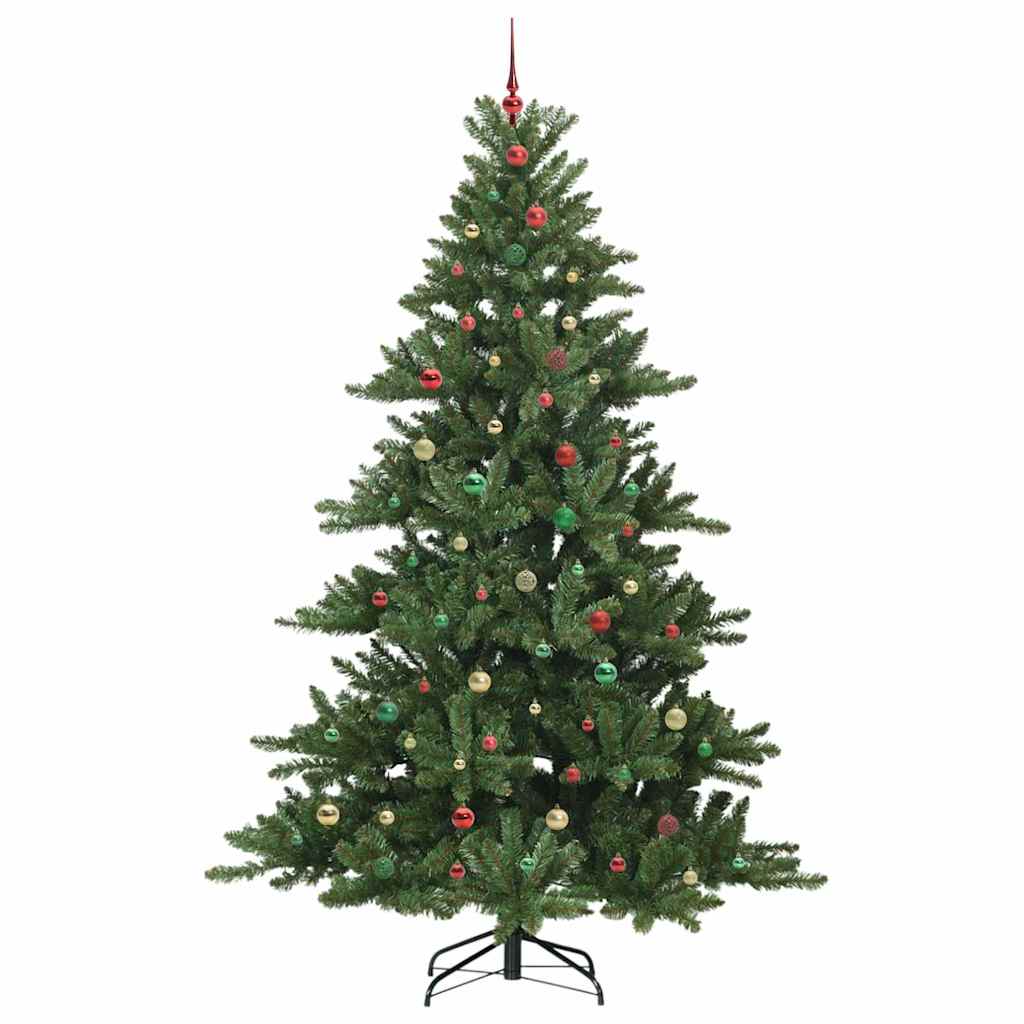 Kunstig sammensatt juletre with LEDs med stativ 240cm PVC