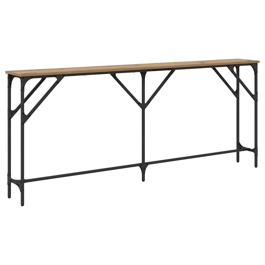 Konsollbord Artisan Eik 180x23x75 cm Ingeniør Tre