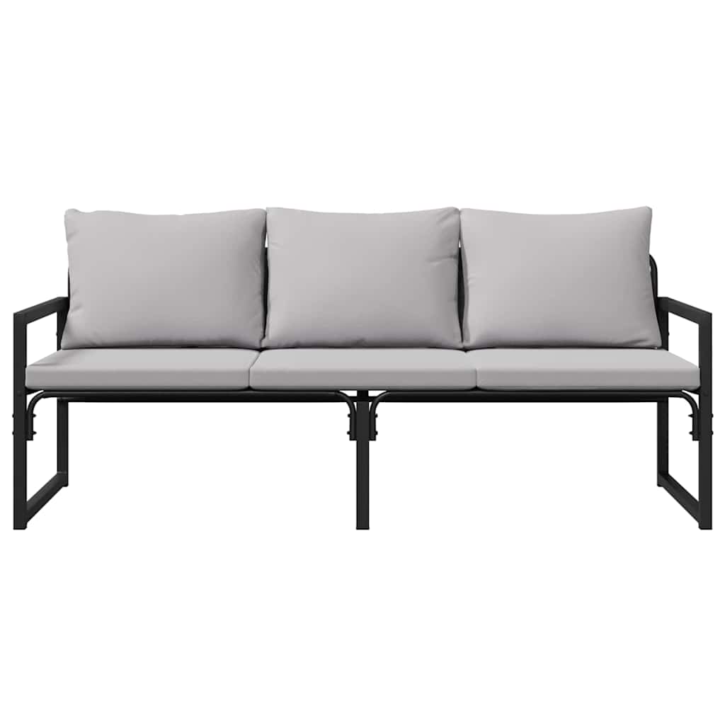 Hagebenk Svart 61 x 72.5 x 71 cm Stål