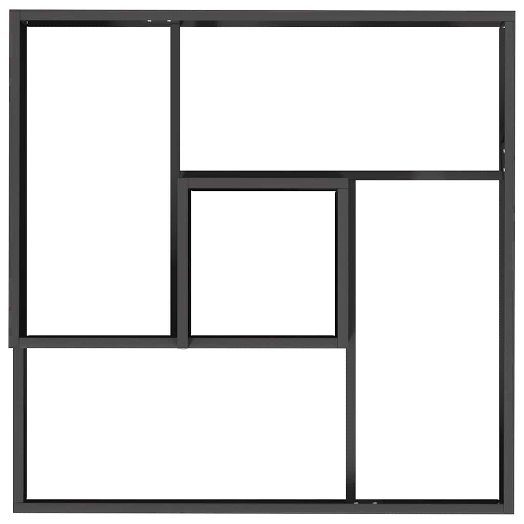 Hagepotte Svart 60x60x50 cm - Stål
