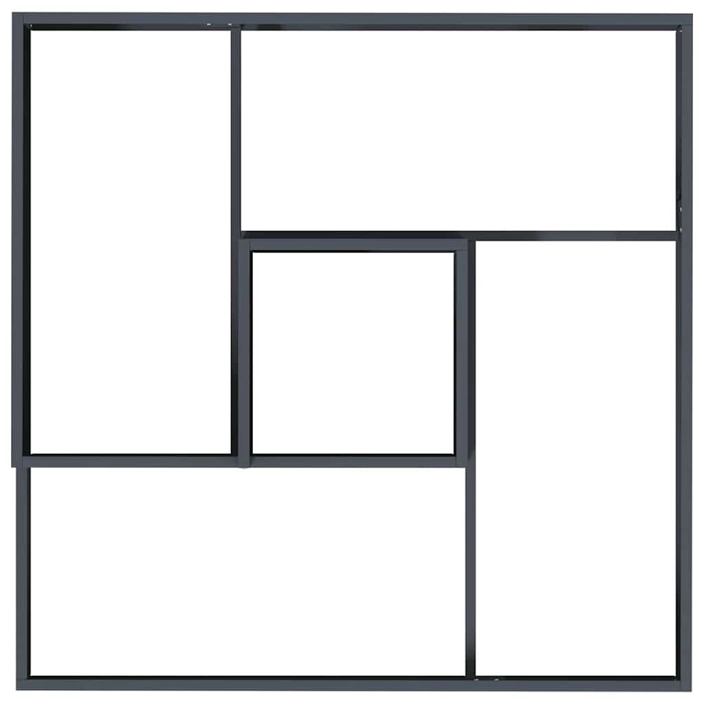 Hageplantekasse Antrasitt 100x100x50 cm i stål