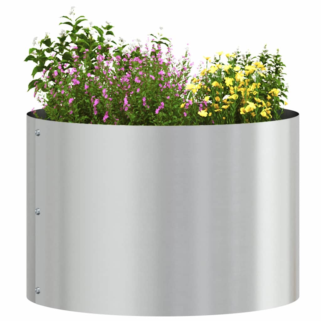 Hageplanter 30x30x20 cm i galvanisert stål