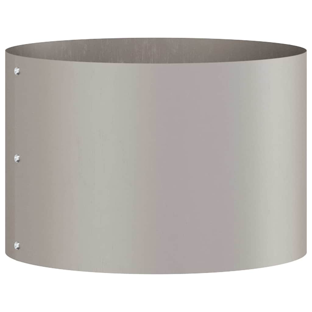 Hageplantere 5 stk 30x30x20 cm i Corten Stål