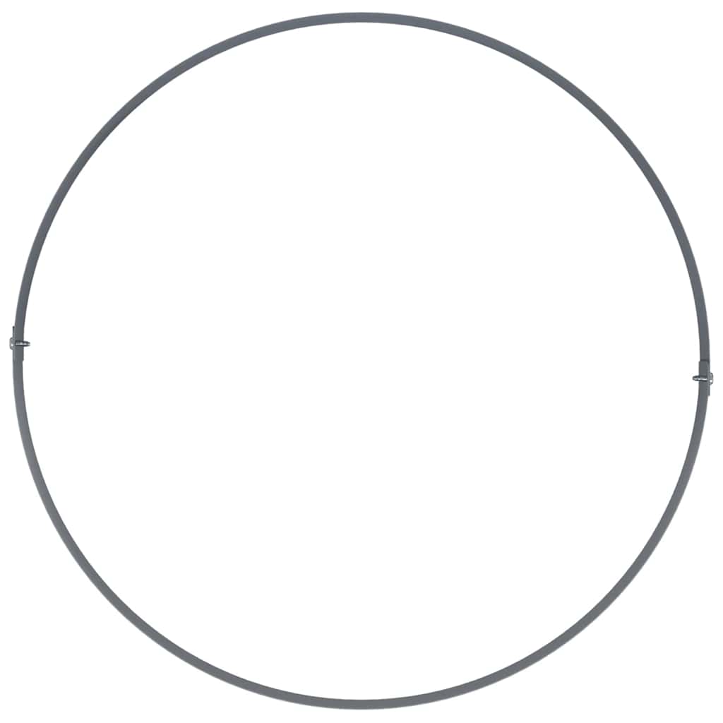 Hageblomsterpotte Antrasitt 40 x 40 x 20 cm Stål