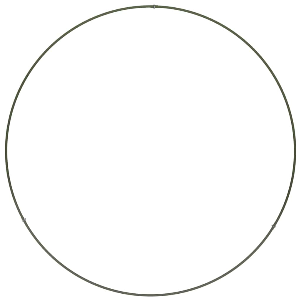 Hageblomsterpotte 5 pcs Olivengrønn 80 x 80 x 12 cm