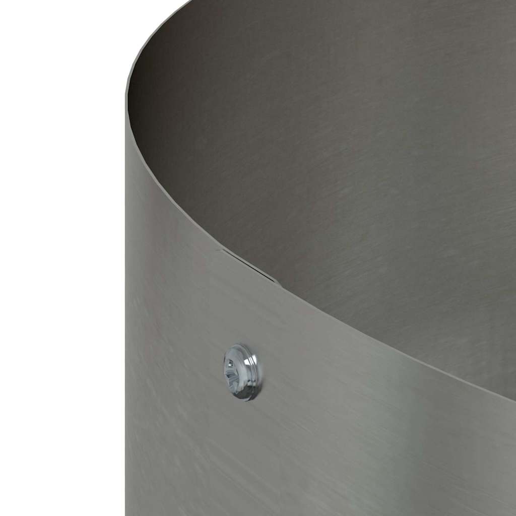 Hageplantere 5 stk 120x120x20 cm – Galvanisert Stål