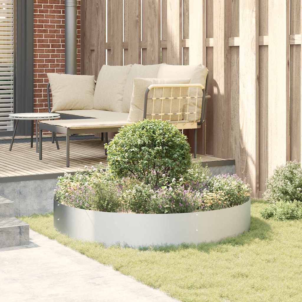 Hageplantere 5 stk 120x120x20 cm – Galvanisert Stål