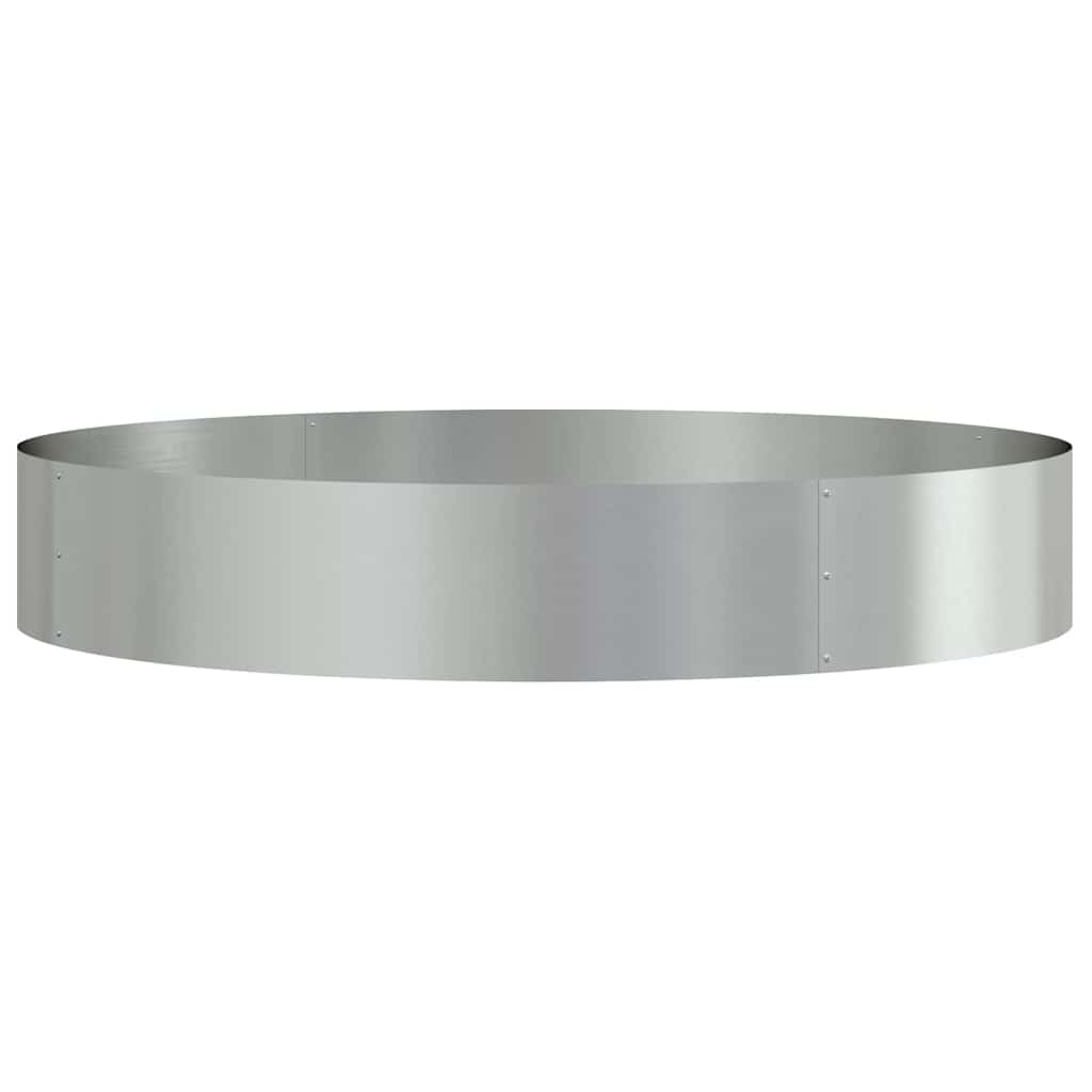 Hageplantere 5 stk 120x120x20 cm – Galvanisert Stål