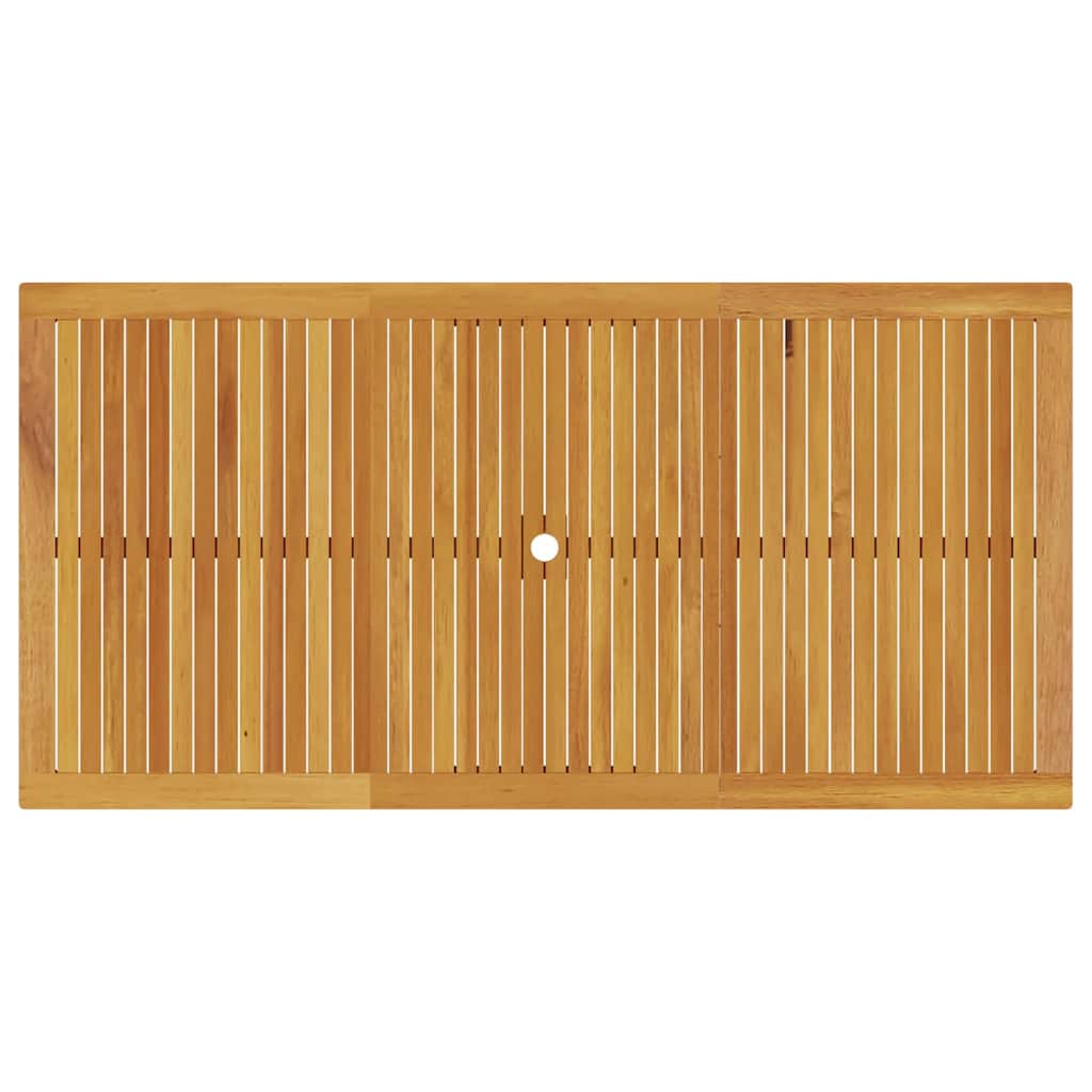 Hage Spisegruppe 7 pcs Brun heltre akasie