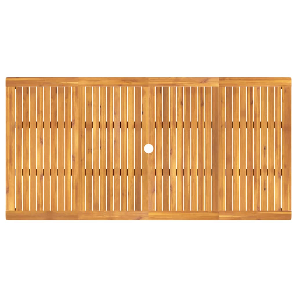 Hage Spisegruppe 7 pcs Brun heltre akasie