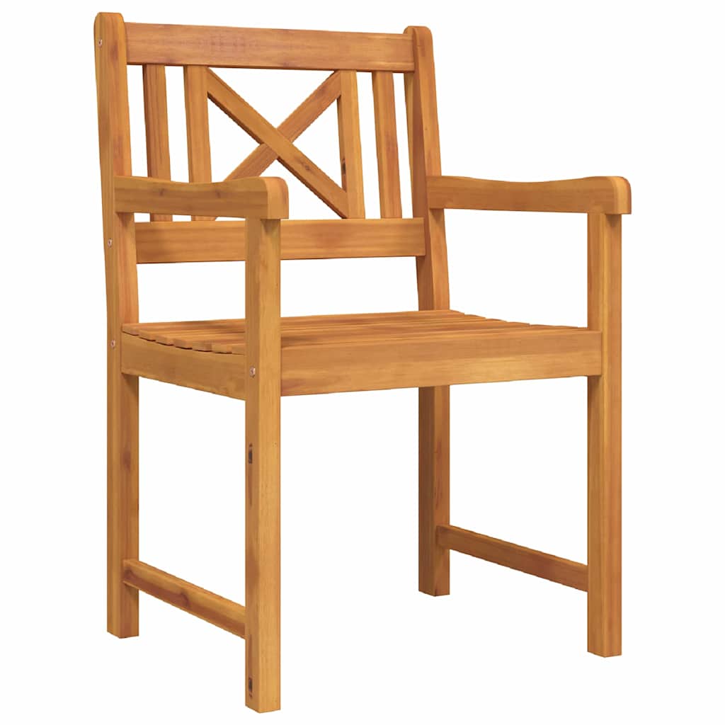 Hage Spisegruppe 9 pcs Brun heltre akasie