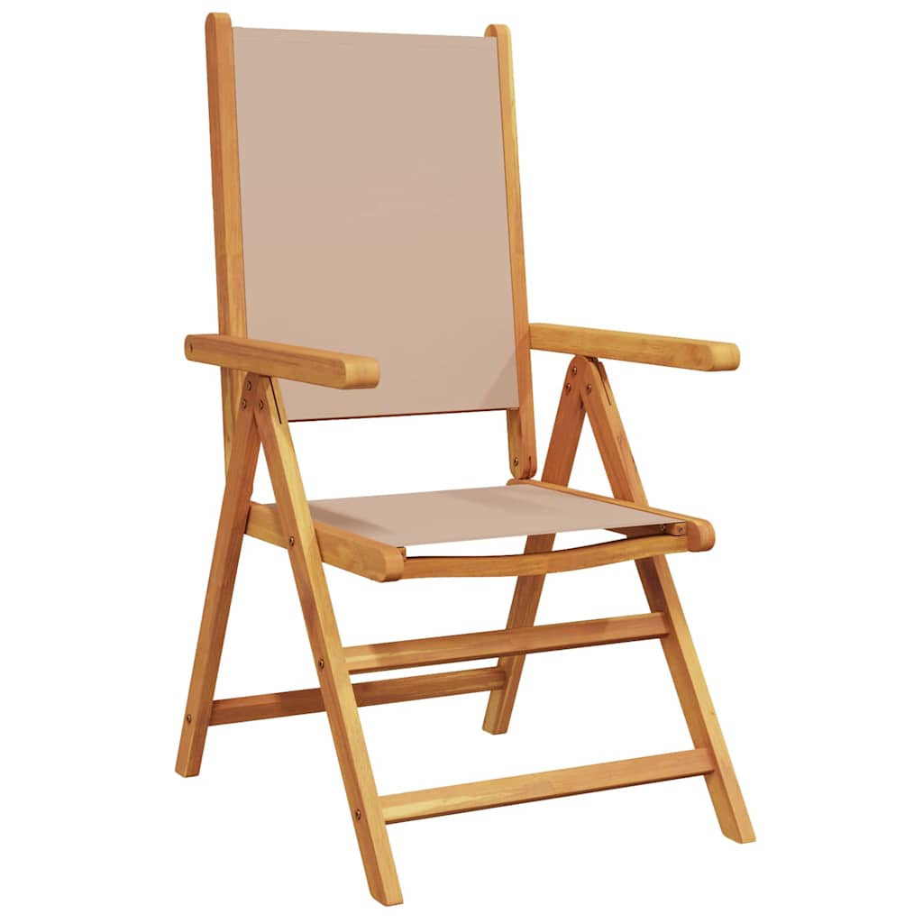 Hage Spisegruppe 5 pcs Gråbrun heltre akasie