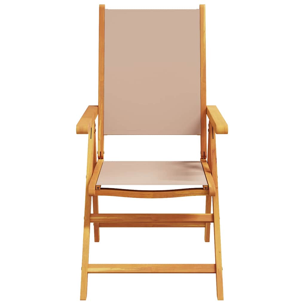 Hage Spisegruppe 5 pcs Gråbrun heltre akasie