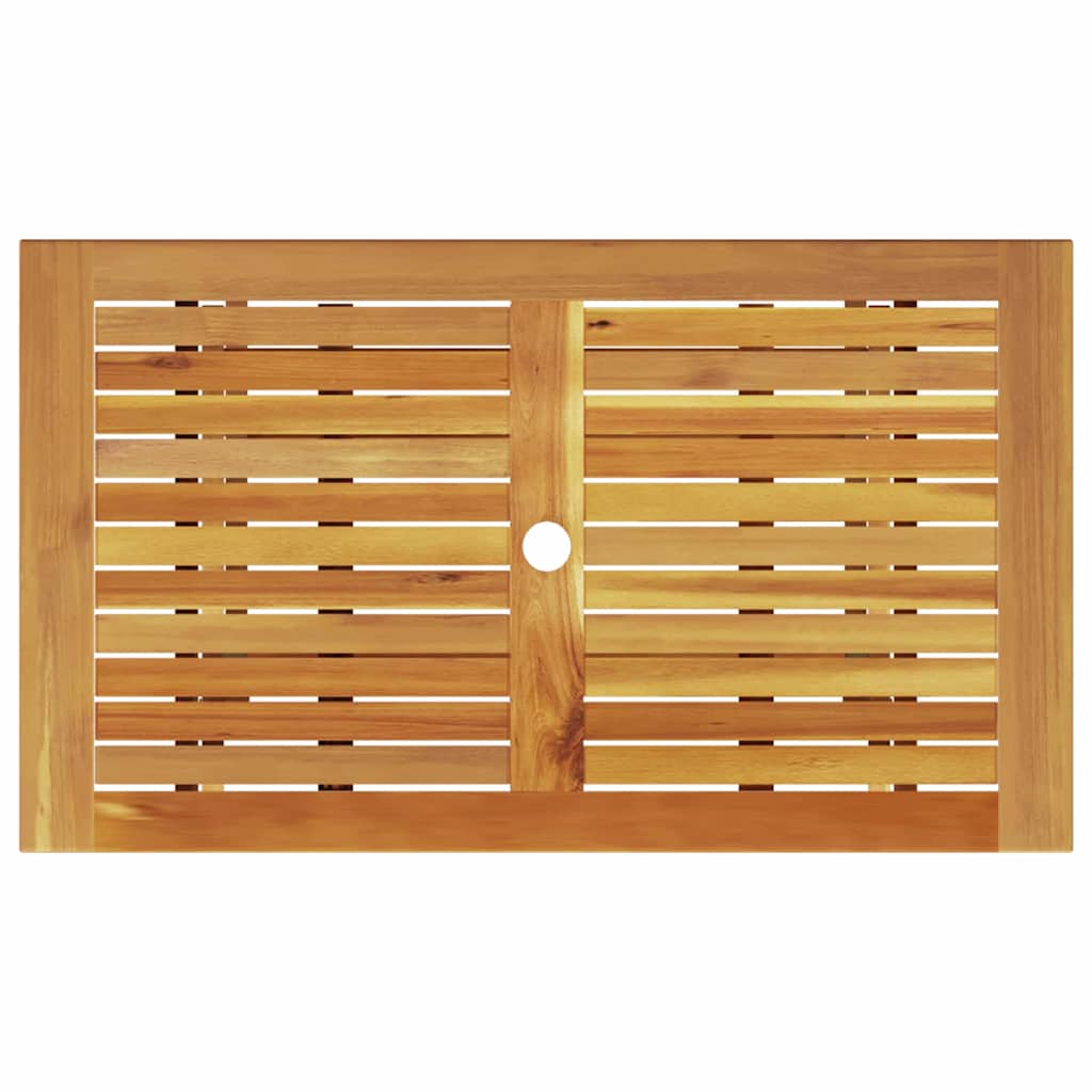 Hage Spisegruppe 7 pcs Brun heltre akasie