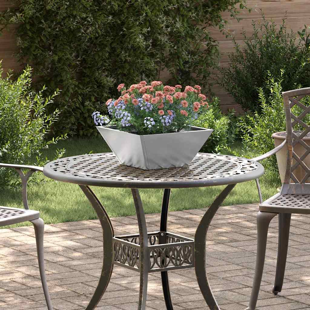 Hagebolle Planter 5 stk 35x35x15 cm Rustfritt Stål