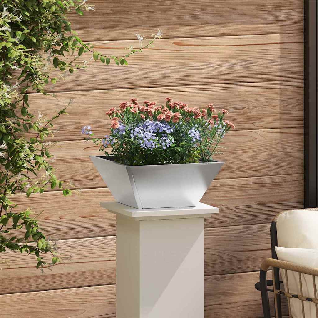 Hagebolle Planter 5 stk 35x35x15 cm Rustfritt Stål