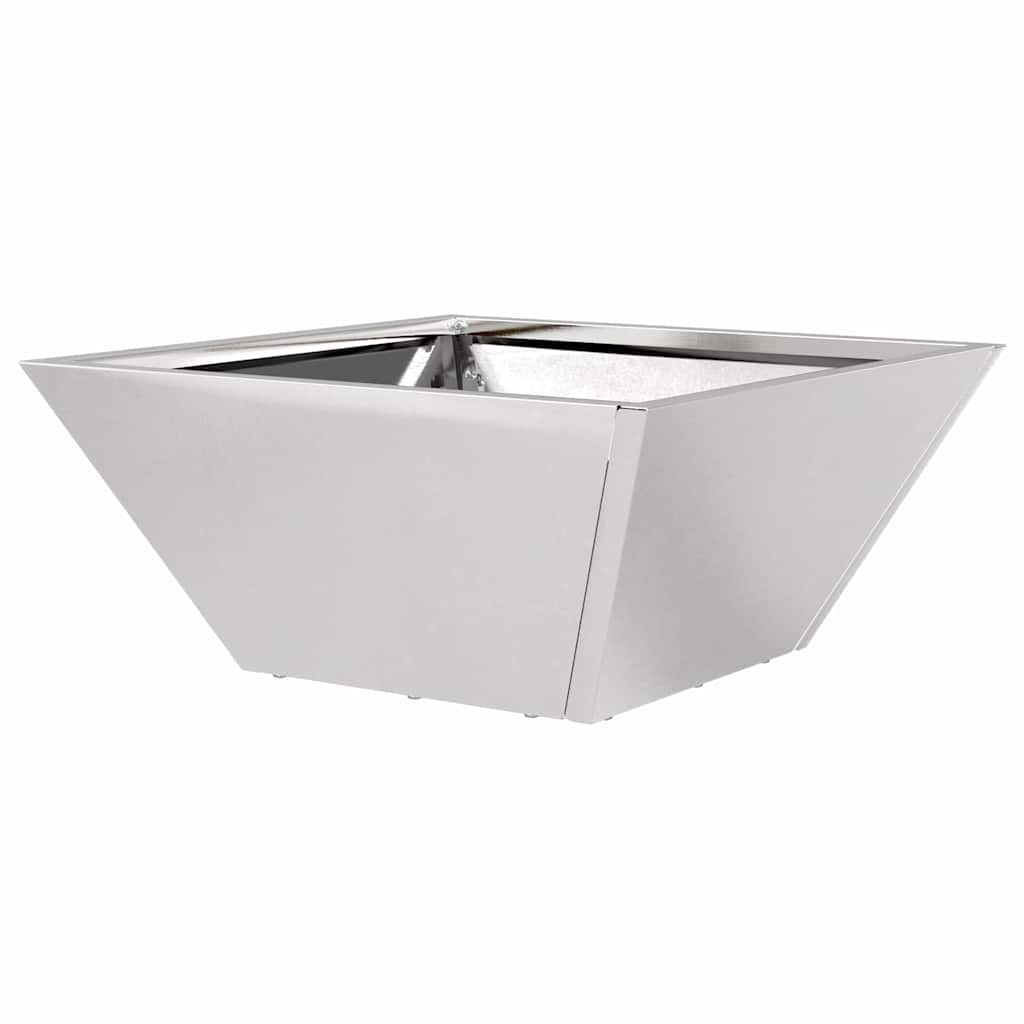 Hagebolle Planter 5 stk 35x35x15 cm Rustfritt Stål