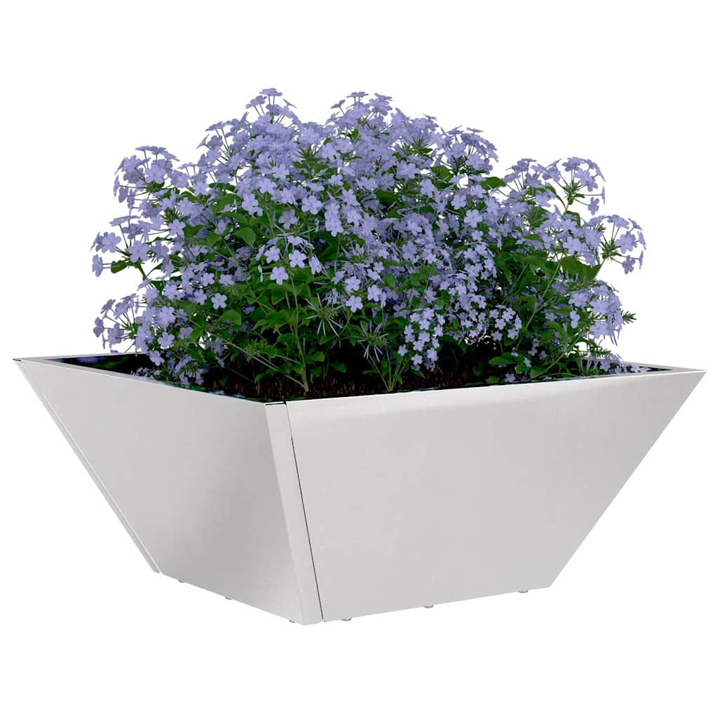Hagebolle Planter 5 stk 35x35x15 cm Rustfritt Stål