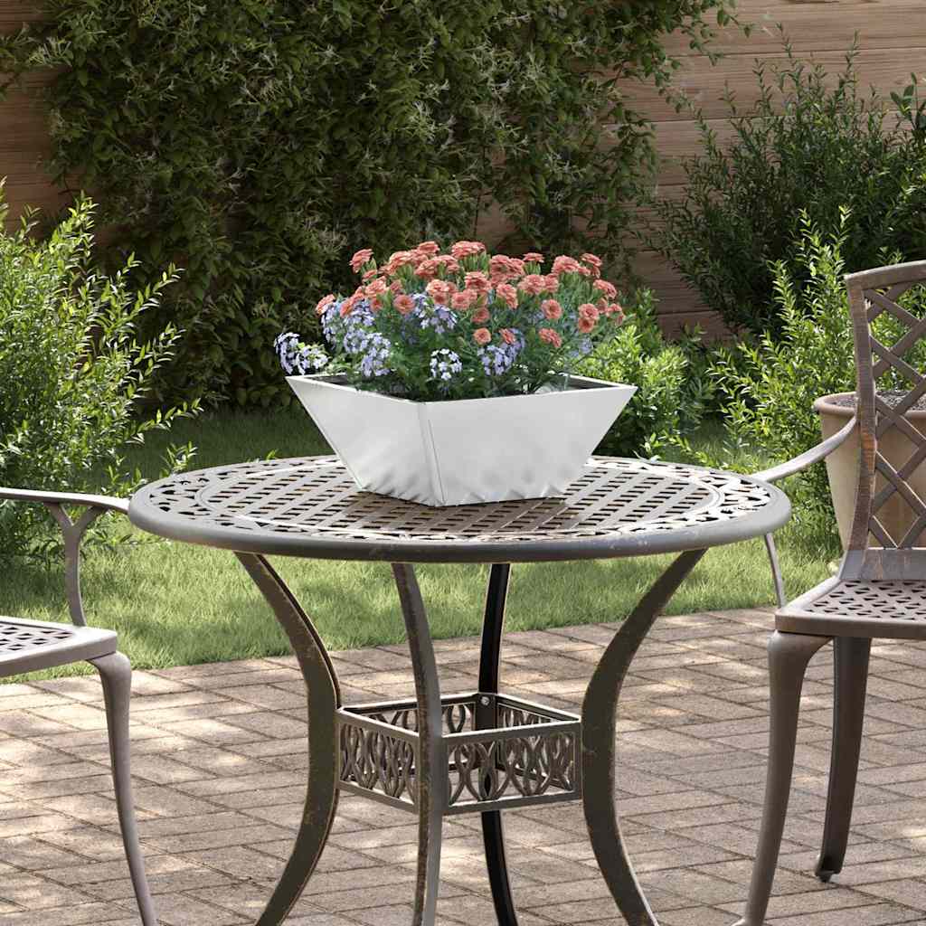 Hagebolle Plantekasser, 5 stk, 35x35x15 cm, Galvanisert Stål