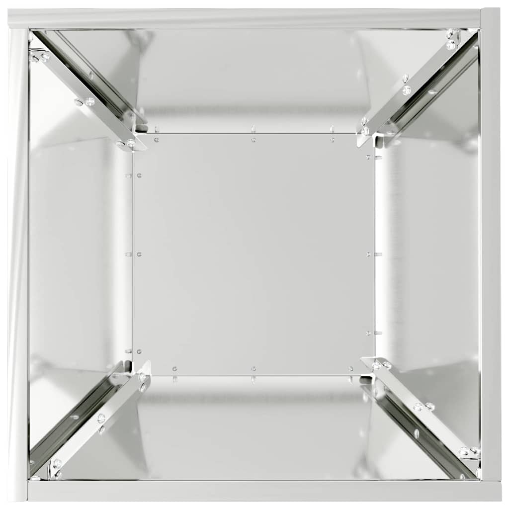 Hagebolle Plantekasser, 5 stk, 35x35x15 cm, Galvanisert Stål