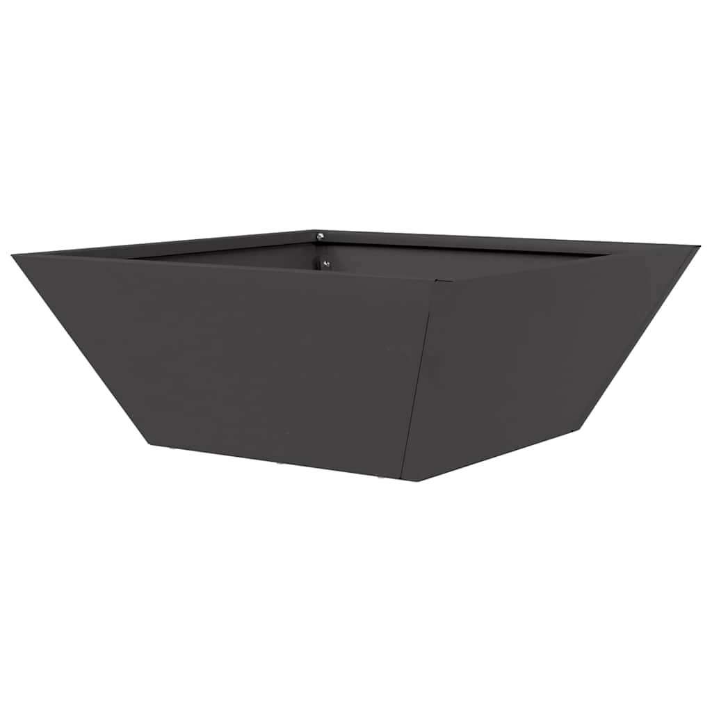 Hagebolle Plantekrukke Svart 40x40x15 cm i Stål