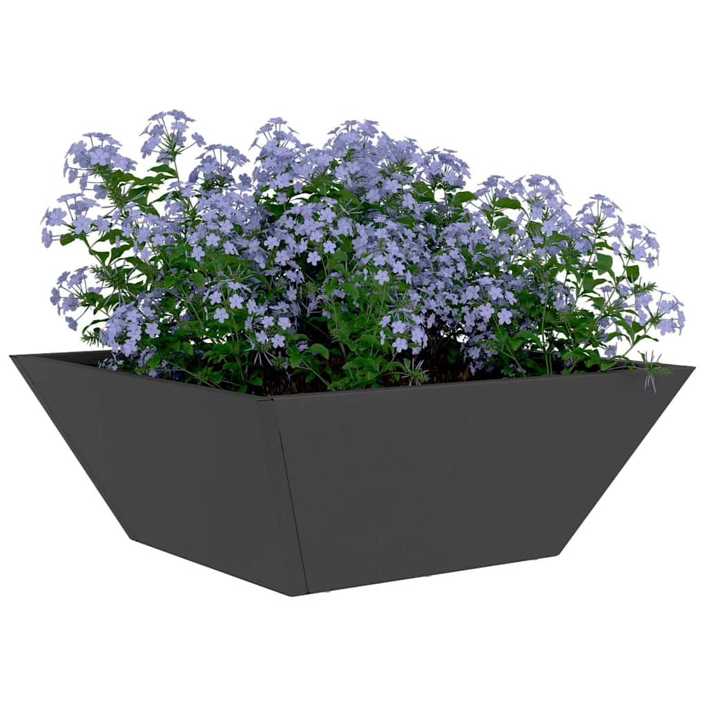 Hagebolle Plantekrukke Svart 40x40x15 cm i Stål