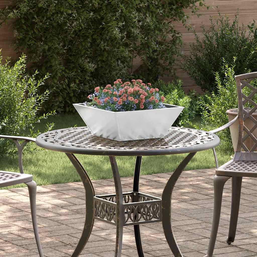 Hagebolle Planter - 5 stk, 40x40x15 cm, Galvanisert Stål