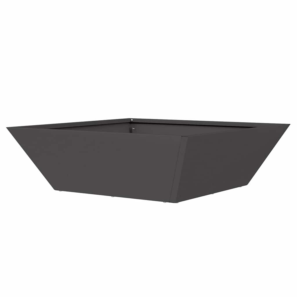 Hagebolle Plantere, 5 stk, Svart, 50x50x15 cm, Stål