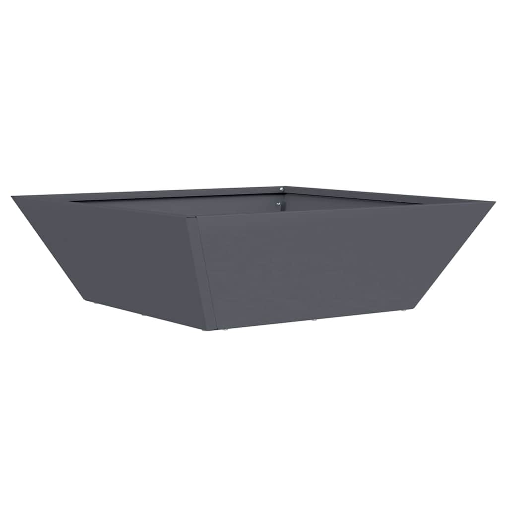 Hagebolle Planter 5 stk Antrasitt 50x50x15 cm Stål