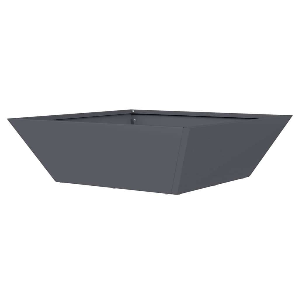 Hagebolle Planter 5 stk Antrasitt 50x50x15 cm Stål