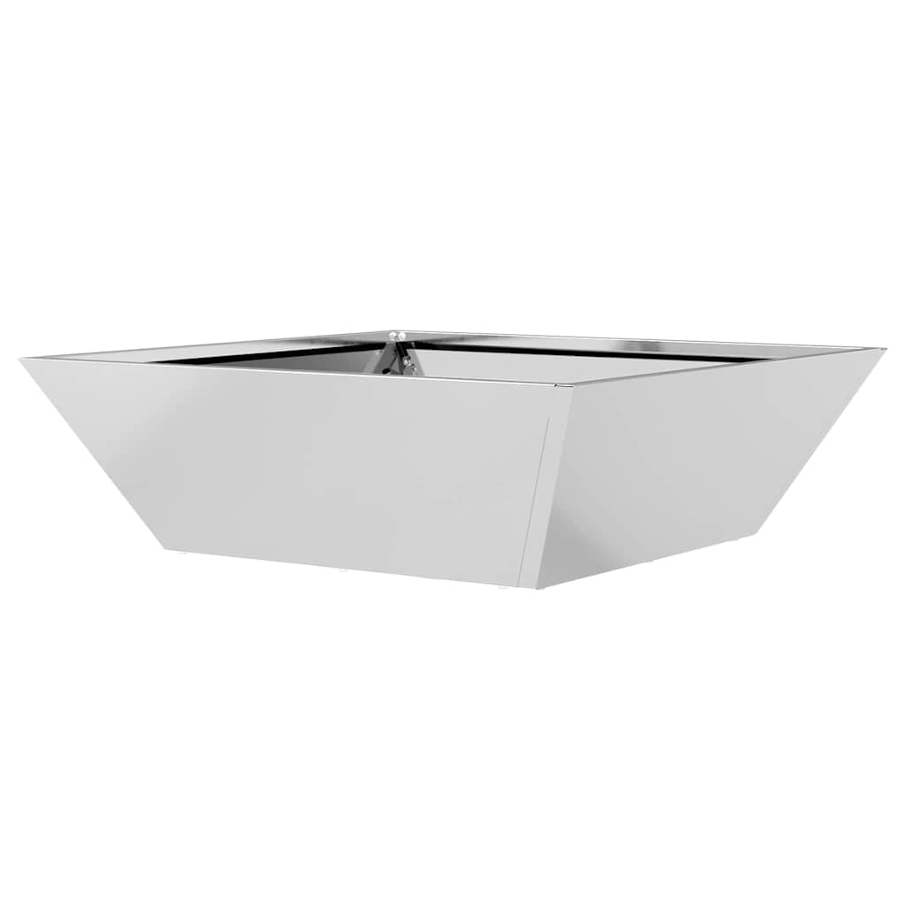 Hagebolle plantepotte 50x50x15 cm av galvanisert stål
