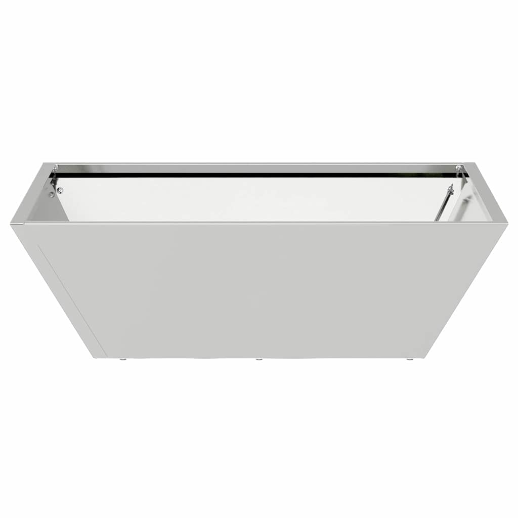 Hagebolle plantepotte 50x50x15 cm av galvanisert stål