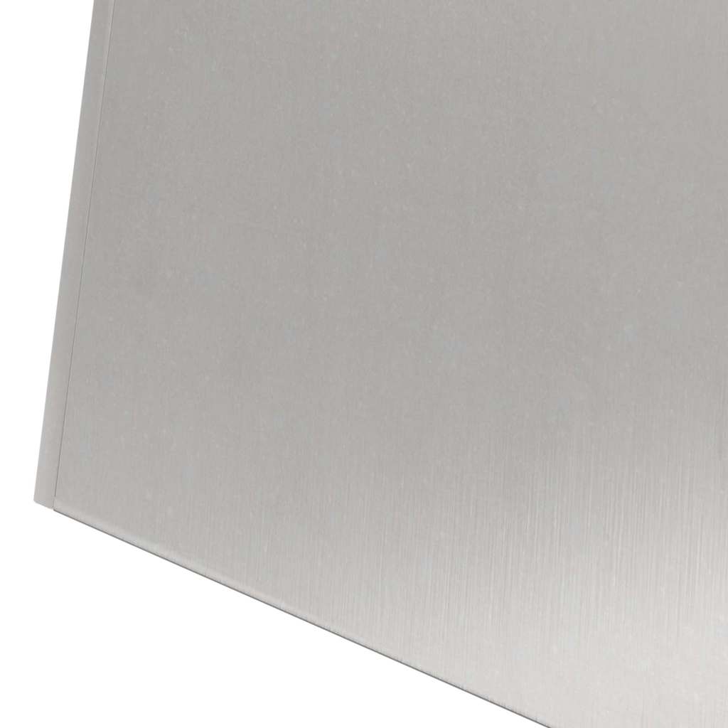 Hagepilar Planter med Bolle 40x40x100 cm i Rustfritt Stål