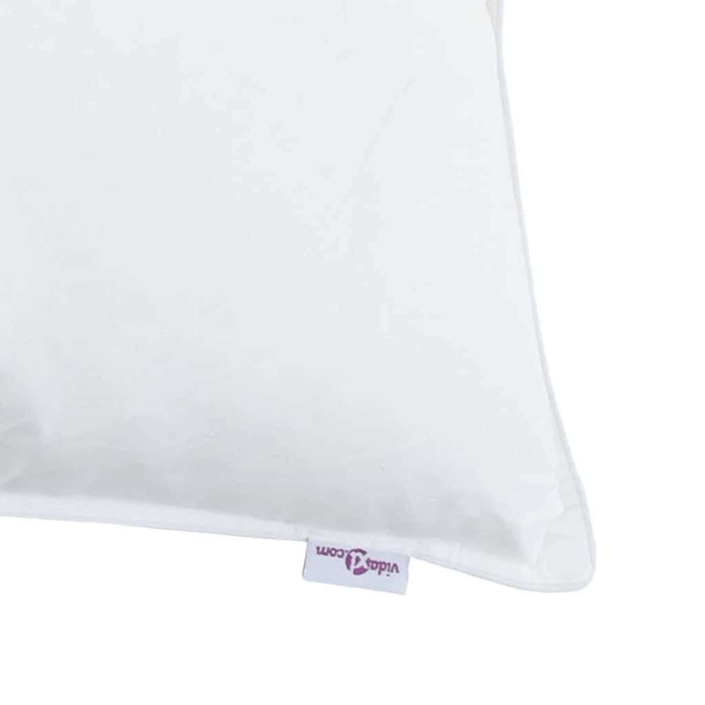Dyne med pute 2 pcs Hvit 140 x 220 cm Dun