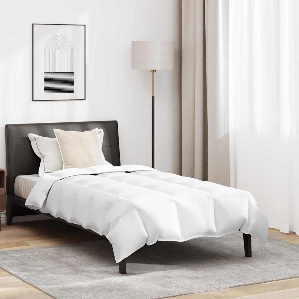 Dyne med pute 2 pcs Hvit 140 x 220 cm Dun