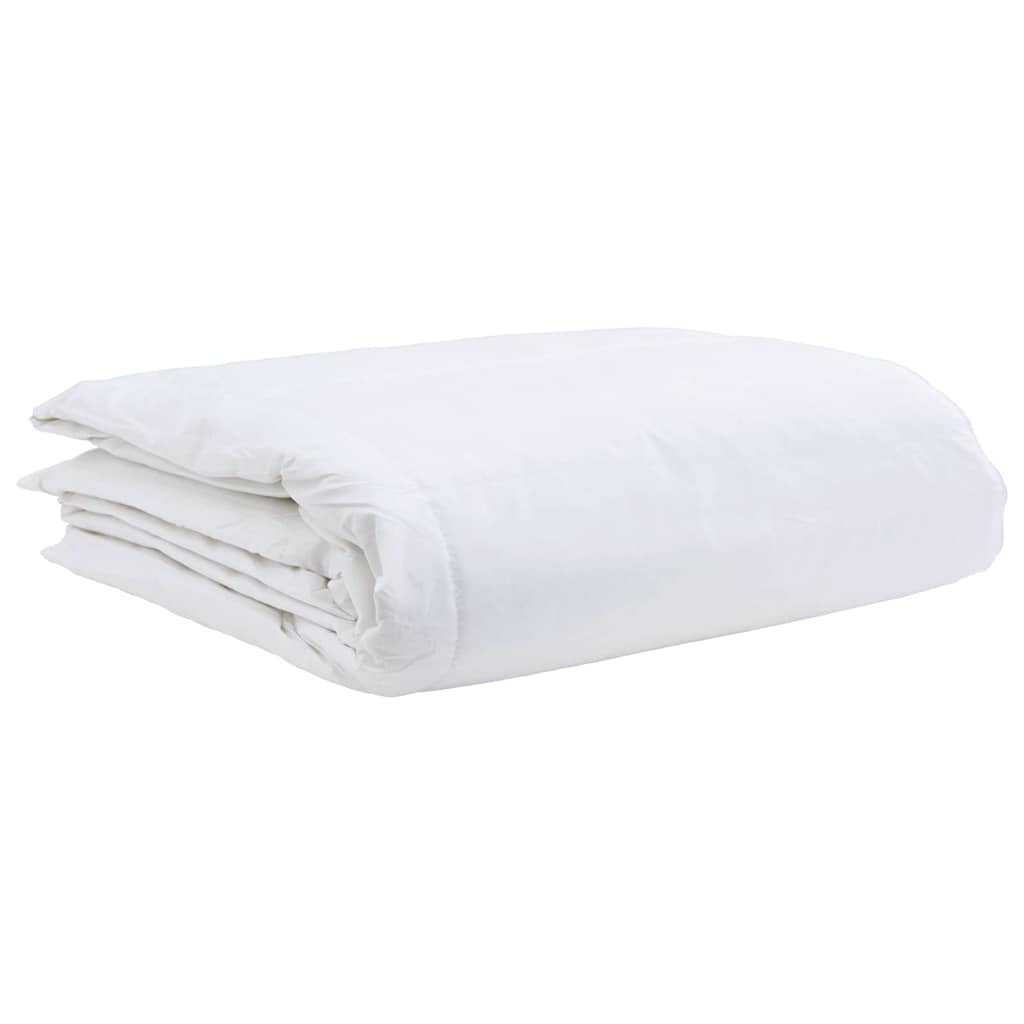Dyne med pute 2 pcs Hvit 140 x 220 cm Dun