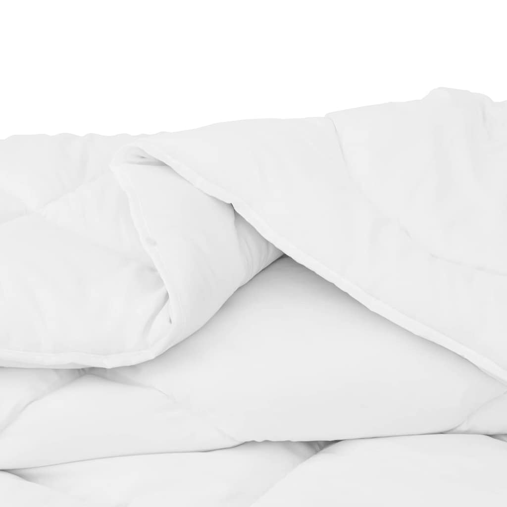 Dyne med pute 2 pcs Hvit 140 x 200 cm Mikrofiber