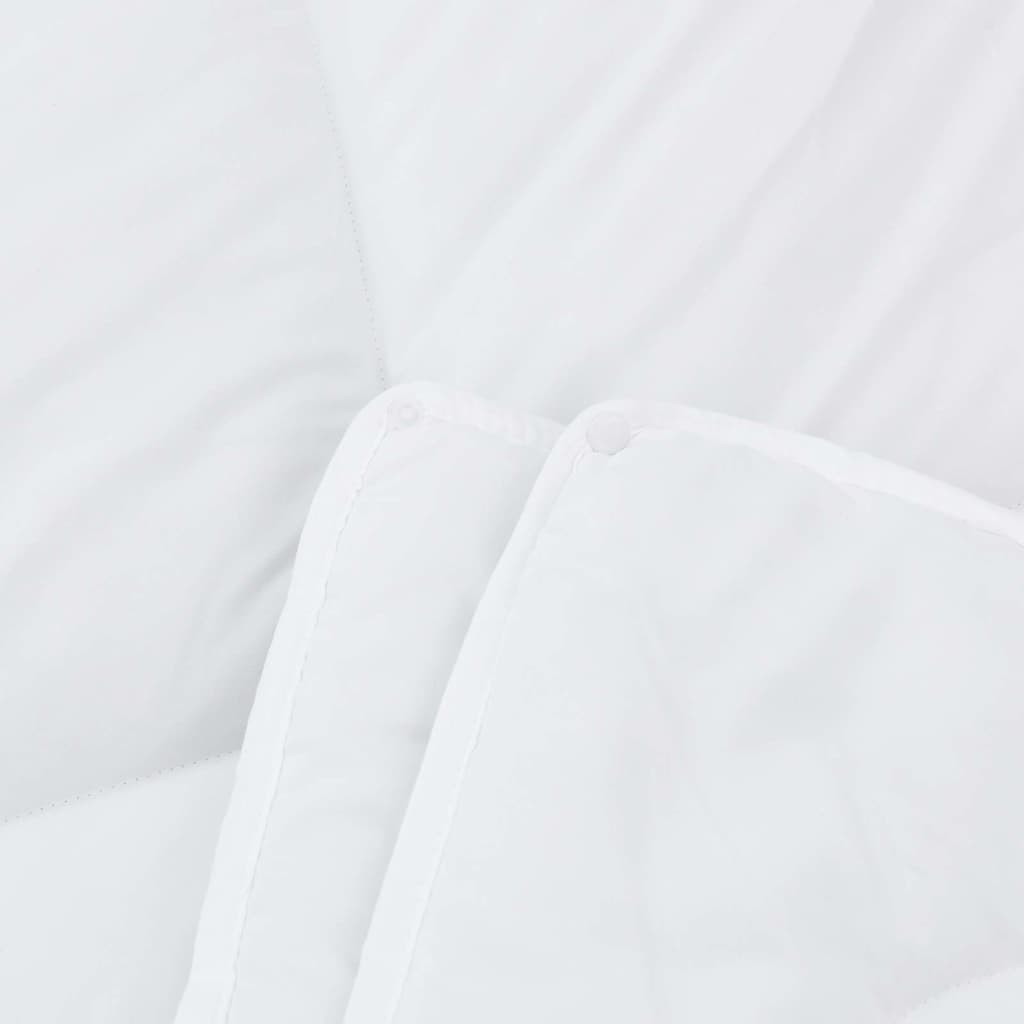 Dyne med pute 2 pcs Hvit 140 x 200 cm Mikrofiber