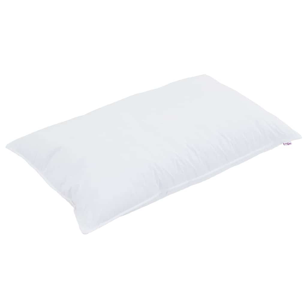 Dyne med pute 2 pcs Hvit 140 x 200 cm Mikrofiber