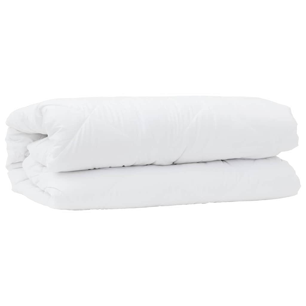 Dyne med pute 2 pcs Hvit 140 x 200 cm Mikrofiber