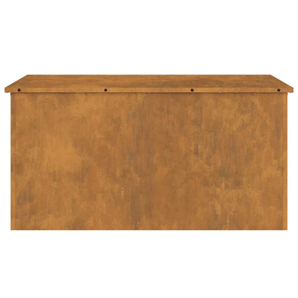 Utendørs Lagringsboks Rusten 100 x 50,5 x 50 cm Stål