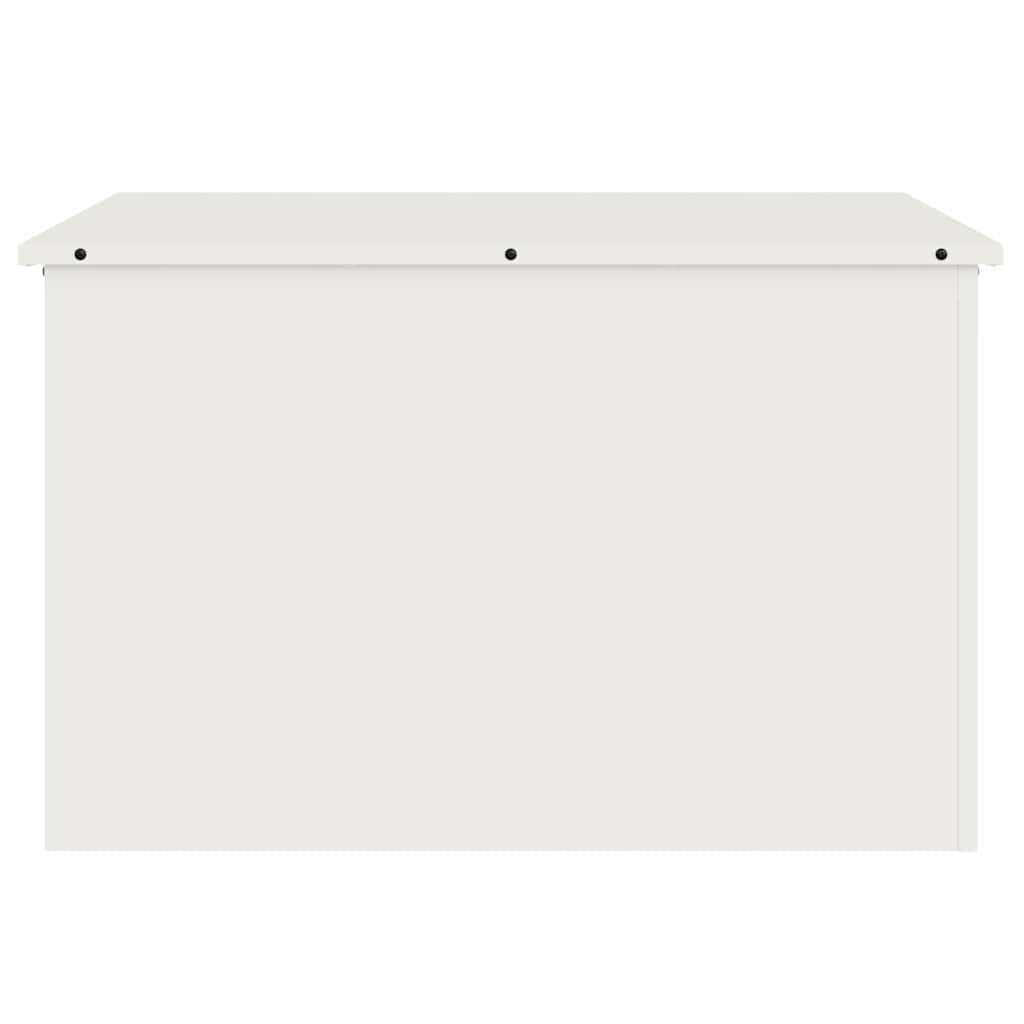 Utendørs Lagringsboks med lagring Hvit 80 x 50,5 x 50 cm Stål