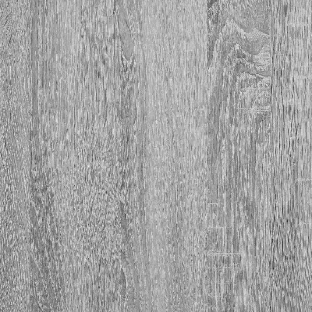 Konsollbord Grå sonoma 101 x 35 x 80.5 cm Konstruert tre