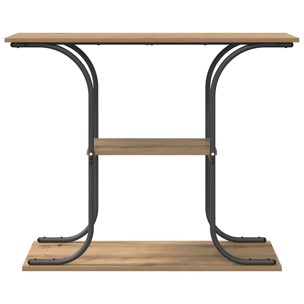 Konsollbord artisan eik 101 x 35 x 80.5 cm Konstruert tre