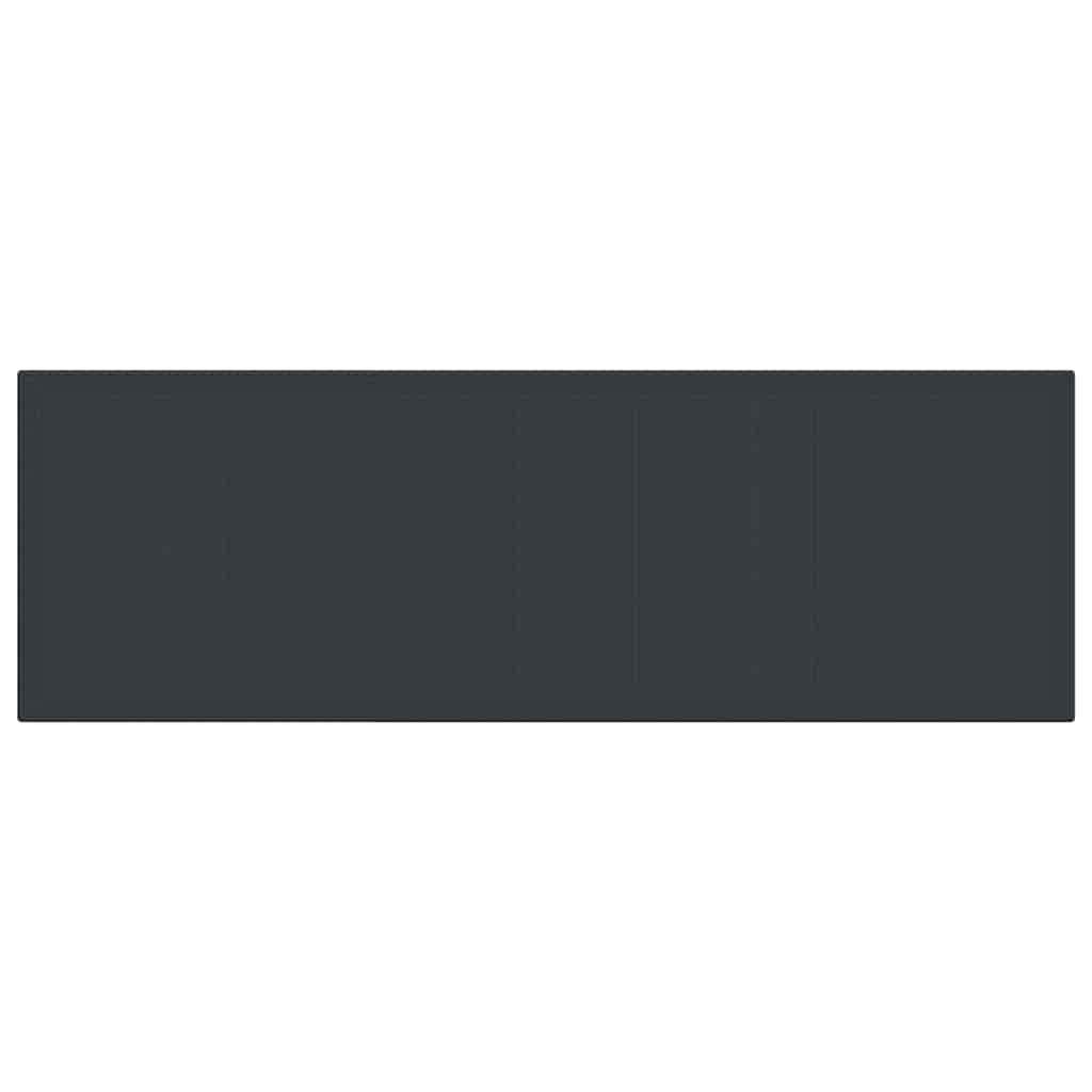 Hage Spisegruppe med pute 11 pcs Antrasitt Poly rattan